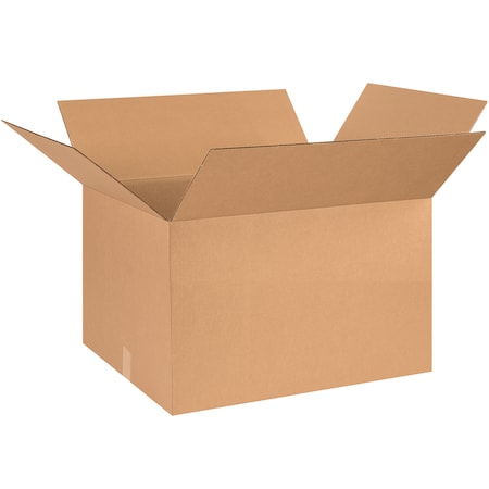 Corrugated Cardboard Shipping and Mailing Boxes, 26" L x 20" W x 16" H, Brown/Kraft, Easy-to-Assemble, Great for Small Businesses (Pack of 10)