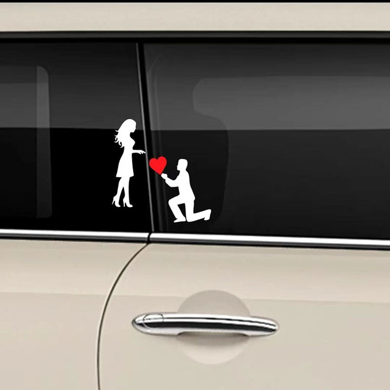 SK978-Rear windshield Car Decals Waterproof