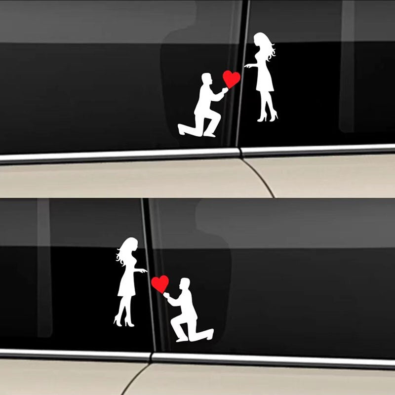 SK978-Rear windshield Car Decals Waterproof