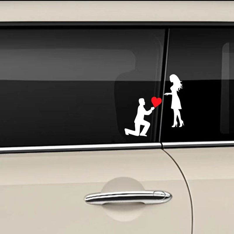 SK978-Rear windshield Car Decals Waterproof