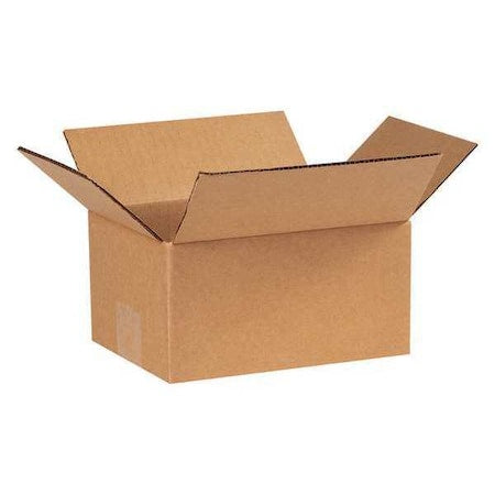 Corrugated Cardboard Shipping and Mailing Boxes, 7" L x 6" W x 4" H, Brown/Kraft, Easy-to-Assemble, Great for Small Businesses (Pack of 25)