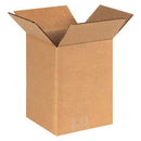 868100PK Corrugated Boxes, 8" L x 6" W x 8" H, Kraft (Pack of 100)
