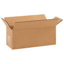 Shipping Boxes Long 10"L x 4"W x 4"H, 25-Pack | Corrugated Cardboard Box for Packing, Moving and Storage