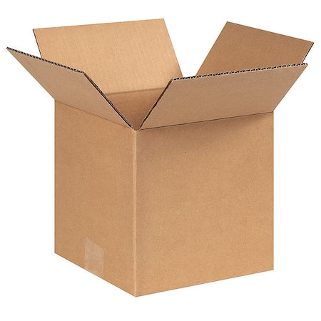 HD0808 Heavy-Duty Corrugated Box, 8" Length x 8" Width x 8" Height, Kraft (Bundle of 25)