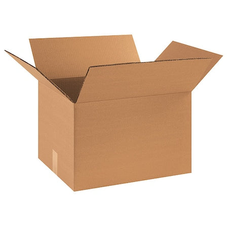 HD181412DW Heavy-Duty Double Wall Corrugated Cardboard Box 18" L x 14" W x 12" H, Kraft, for Shipping, Packing and Moving (Pack of 15)