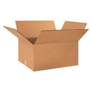 Corrugated Cardboard Heavy-Duty Double Wall Shipping and Mailing Boxes, 24" L x 20" W x 12" H, Brown/Kraft, Easy-to-Assemble, Great for Small Businesses (Pack of 10)