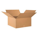 HD242412 Heavy-Duty Single Wall Corrugated Cardboard Box, 24" L x 24" W x 12" H, Kraft, for Shipping, Packing and Moving (Pack of 10)