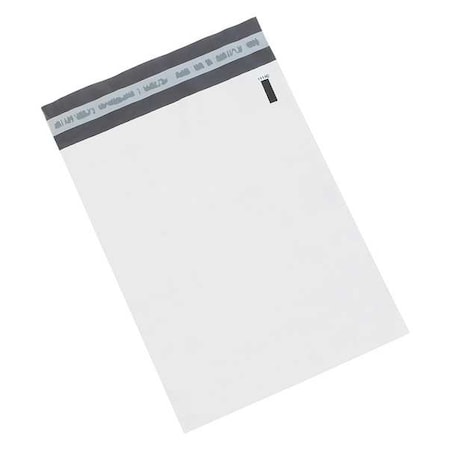 Poly Mailer Envelopes, 9" x 12", White, Self-Seal with Tear Strip, Waterproof and Puncture Resistant, For Packing, Mailing, and Shipping, Pack of 500