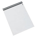 Poly Mailer Envelopes, 19" x 24", White, Self-Seal Without Tear Strip, Waterproof and Puncture Resistant, For Packing, Mailing, and Shipping, Pack of 125