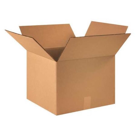 HD161612DW Heavy-Duty Double Wall Corrugated Cardboard Box 16" L x 16" W x 12" H, Kraft, For Shipping, Packing and Moving (Pack of 10)
