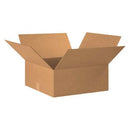 20x20x8 Flat Corrugated Boxes, Flat, 20L x 20W x 8H, Pack of 15 | Shipping, Packaging, Moving, Storage Box for Home or Business, Strong Wholesale Bulk Boxes