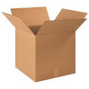 191919 Cube Corrugated Cardboard Box 19" L x 19" W x 19" H, Kraft, for Shipping, Packing and Moving (Pack of 10)