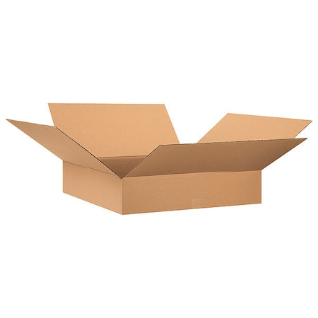 Corrugated Cardboard Shipping and Mailing Boxes, 28" L x 28" W x 6" H, Brown/Kraft, Easy-to-Assemble, Great for Small Businesses (Pack of 10)