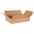 Corrugated Cardboard Shipping and Mailing Boxes, 30" L x 20" W x 6" H, Brown/Kraft, Easy-to-Assemble, Great for Small Businesses (Pack of 15)