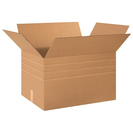 Multi-Depth 24" x 18" x 18" Single Wall Cardboard Boxes (15-Pack) | Large Corrugated Boxes for Shipping, Packaging, Moving, Storage Box for Home or Business, Strong Wholesale Bulk Boxes