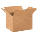 MD201212 Multi-Depth Corrugated Cardboard Box 20" L x 12" W x 12" H, Kraft, for Shipping, Packing and Moving (Pack of 20)