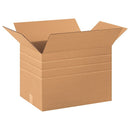 MD201414 Multi-Depth Corrugated Cardboard Box 20" L x 14" W x 14" H, Kraft, for Shipping, Packing and Moving (Pack of 15)