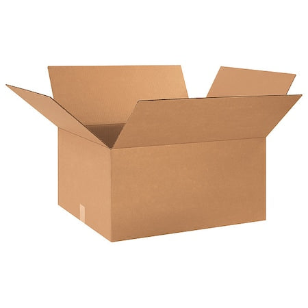 Corrugated Cardboard Shipping and Mailing Boxes, 24" L x 20" W x 12" H, Brown/Kraft, Easy-to-Assemble, Great for Small Businesses (Pack of 10)