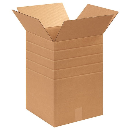 Moving Boxes Large 12"L x 12"W x 18"H, 25-Pack | Corrugated Cardboard Box for Packing, Shipping and Storage 121218