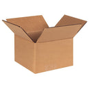 Corrugated Cardboard Shipping and Mailing Boxes, 4" L x 4" W x 3" H, Brown/Kraft, Easy-to-Assemble, Great for Small Businesses (Pack of 25)