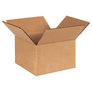 553100PK Corrugated Boxes, 5" L x 5" W x 3" H, Kraft (Pack of 100)