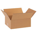 8x6x2 Flat Corrugated Boxes, Flat, 8L x 6W x 2H, Pack of 25 | Shipping, Packaging, Moving, Storage Box for Home or Business, Strong Wholesale Bulk Boxes