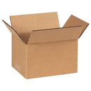 643100PK Corrugated Boxes, 6" L x 4" W x 3" H, Kraft (Pack of 100)