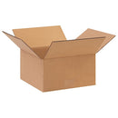10 x 10 x 5 Corrugated Cardboard Boxes, Flat 10"L x 10"W x 5"H, Pack of 25 | Shipping, Packaging, Moving, Storage Box for Home or Business, Strong Wholesale Bulk Boxes