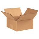 7 x 7 x 3" Flat Corrugated Boxes 7"L x 7"W x 3"H, Pack of 25 | Shipping, Packaging, Moving, Storage Box for Home or Business, Strong Wholesale Bulk Boxes