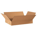 2214475PK Flat Corrugated Boxes, 22" L x 14" W x 4" H, Kraft (Pack of 75)