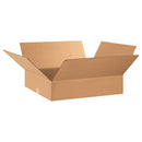 28175 Flat Corrugated Cardboard Box 28" L x 17" W x 5" H, Kraft, for Shipping, Packing and Moving (Pack of 15)