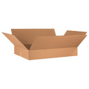 36246 Flat Corrugated Cardboard Box 36" L x 24" W x 6" H, Kraft, for Shipping, Packing and Moving (Pack of 10)