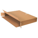 36524FOL Side Loading Corrugated Cardboard Box 36" L x 5" W x 24" H, Kraft, for Shipping, Packing and Moving (Pack of 20)