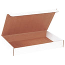 White Literature Mailing Boxes, 14 1/8 x 8 3/4 x 2 Inches, Pack of 50, Crush-Proof, for Shipping, Mailing and Storing