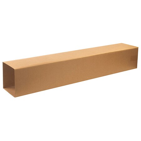 Corrugated Cardboard Telescoping Outer Shipping and Mailing Boxes, 8 1/2" L x 8 1/2" W x 48" H, Brown/Kraft, Easy-to-Assemble, Great for Small Businesses (Pack of 20)