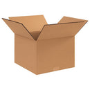Corrugated Cardboard Heavy-Duty Double Wall Shipping and Mailing Boxes, 12" L x 12" W x 10" H, Brown/Kraft, Easy-to-Assemble, Great for Small Businesses (Pack of 15)