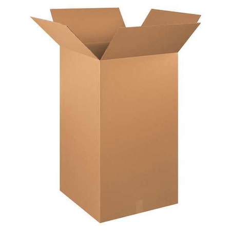 Corrugated Cardboard Shipping and Mailing Boxes, 20" L x 20" W x 36" H, Brown/Kraft, Easy-to-Assemble, Great for Small Businesses (Pack of 10)