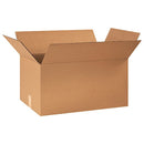 Corrugated Cardboard Shipping and Mailing Boxes, 24" L x 14" W x 12" H, Brown/Kraft, Easy-to-Assemble, Great for Small Businesses (Pack of 20)