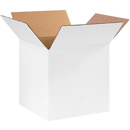 White Shipping Boxes 10"L x 10"W x 10"H (25 Pack) Small Medium Mailing Box for Small Business Packaging, Mailers, Gifts & Storage