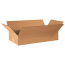 AVIDITI24 x 12 x 4" Flat Corrugated Boxes 24"L x 12"W x 4"H, Pack of 25| Shipping, Packaging, Moving, Storage Box for Home or Business, Strong Wholesale Bulk Boxes