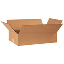 24146SK Flat Corrugated Boxes, 24" L x 14" W x 6" H, Kraft (Pack of 250)