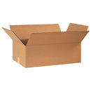 24 x 14 x 8" Flat Corrugated Boxes 24"L x 14"W x 8"H, Pack of 20| Shipping, Packaging, Moving, Storage Box for Home or Business, Strong Wholesale Bulk Boxes