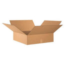 24x24x7 Flat Corrugated Boxes, Flat, 24L x 24W x 7H, Pack of 10 | Shipping, Packaging, Moving, Storage Box for Home or Business, Strong Wholesale Bulk Boxes