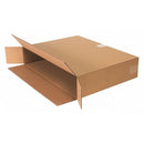 24518FOL Side Loading Corrugated Cardboard Box 24" L x 5" W x 18" H, Kraft, for Shipping, Packing and Moving (Pack of 25)