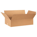 28167 Flat Corrugated Cardboard Box 28" L x 16" W x 7" H, Kraft, for Shipping, Packing and Moving (Pack of 20)