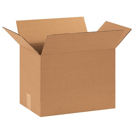 Corrugated Cardboard Shipping and Mailing Boxes, 15" L x 10" W x 14" H, Brown/Kraft, Easy-to-Assemble, Great for Small Businesses (Pack of 25)
