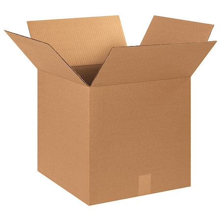 Corrugated Cardboard Shipping and Mailing Boxes, 15" L x 15" W x 15" H, Brown/Kraft, Easy-to-Assemble, Great for Small Businesses (Pack of 25)