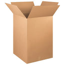 Corrugated Cardboard Shipping and Mailing Boxes, 24" L x 24" W x 36" H, Brown/Kraft, Easy-to-Assemble, Great for Small Businesses (Pack of 5)