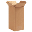 4x4x8 Tall CorrugatedBoxes, Tall, 4L x 4W x 8H, Pack of 25 | Shipping, Packaging, Moving, Storage Box for Home or Business, Strong Wholesale Bulk Boxes