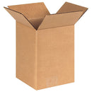 Corrugated Cardboard Shipping and Mailing Boxes, 6" L x 6" W x 8" H, Brown/Kraft, Easy-to-Assemble, Great for Small Businesses (Pack of 25)